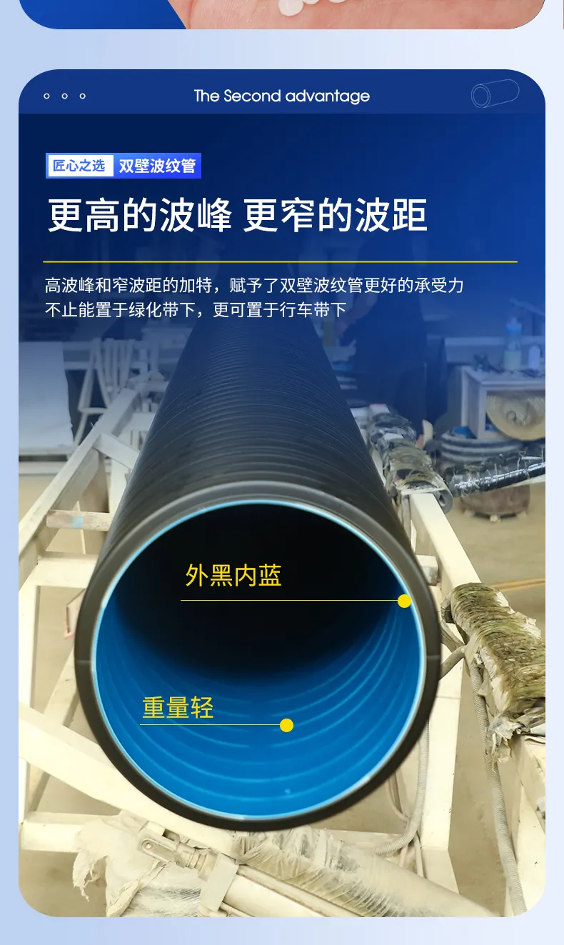 HDPE Double-wall Corrugated Pipe 8
